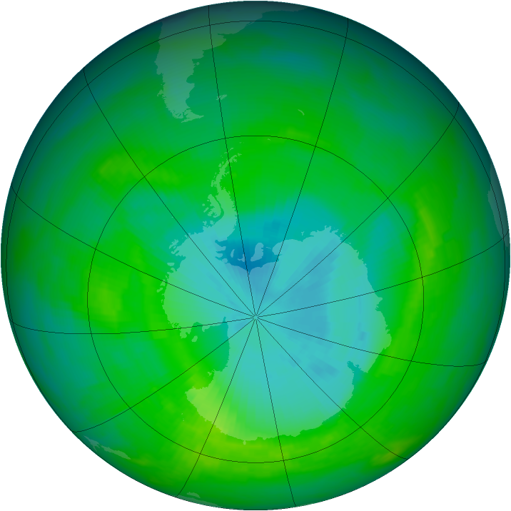 Ozone Map 1983-11-18